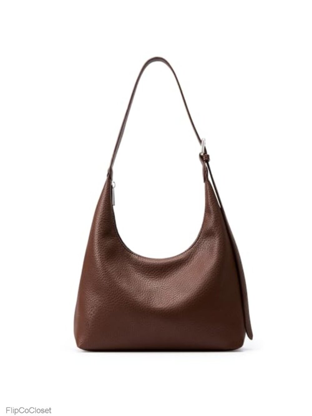 KALIDI Crescent Tote Bag Vegan Leather Adjustable Strap Hobo Handbag